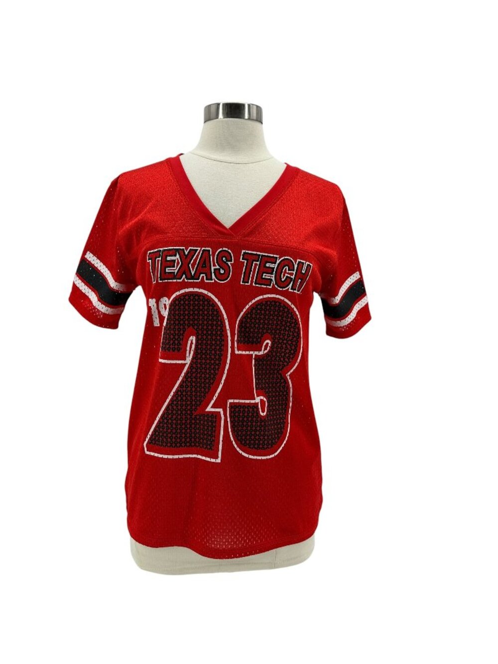 Pro Edge By Knights Apparel Womens Medium Jersey Texas Tech No 23 Mesh Football